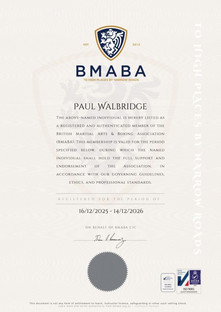 Paul Walbridge BMABA Membership certificate 2026.jpeg